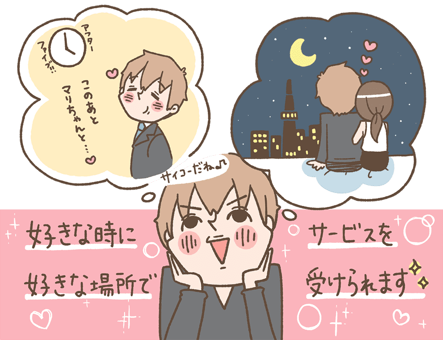 サービスを受ける