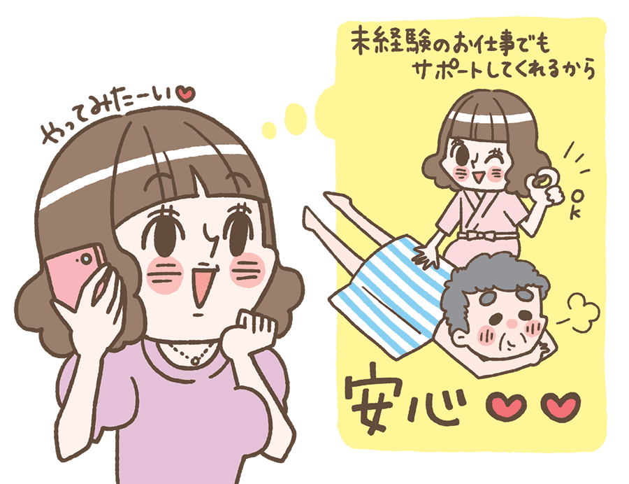 未経験のサービス内容